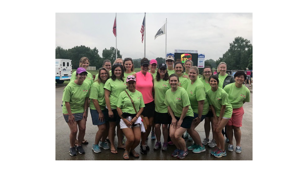 Bridgestone americas volunteers Tennessee breast cancer celebration of life golf classic